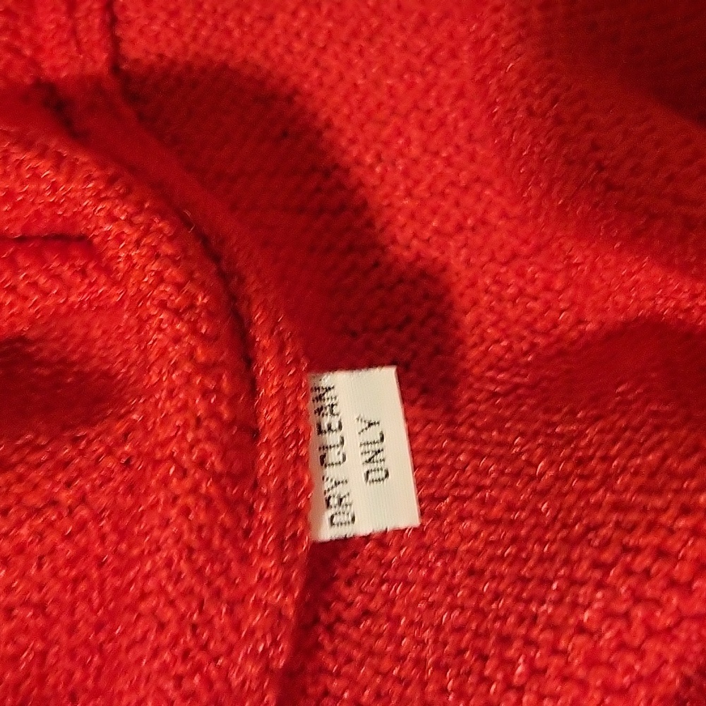 St John Marie Gray Red Wool Dress Large (see measurements) - Picture 11 of 12